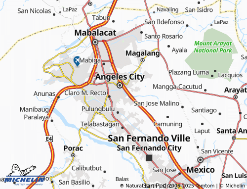 MICHELIN Pandan map - ViaMichelin