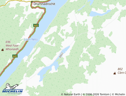 Carte MICHELIN Errogie - ViaMichelin
