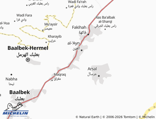 Mapa MICHELIN Nabi Othman - ViaMichelin