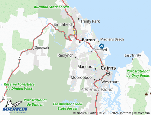 MICHELIN Redlynch map - ViaMichelin