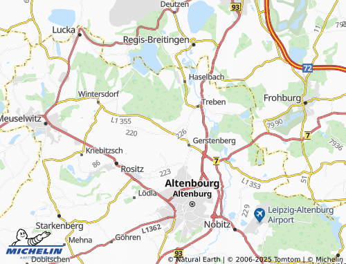 Mapa MICHELIN Lehma - ViaMichelin