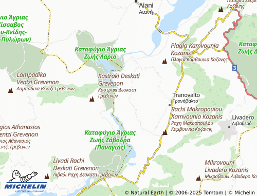 MICHELIN Froyrio map - ViaMichelin