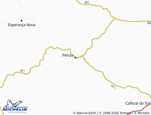 MICHELIN-Landkarte Pérola - ViaMichelin