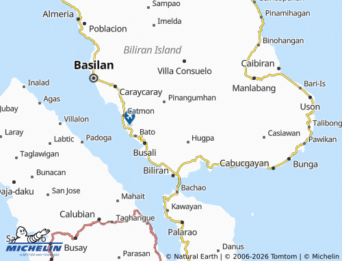 MICHELIN Canila map - ViaMichelin