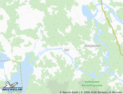 Kaart MICHELIN Vastila - ViaMichelin