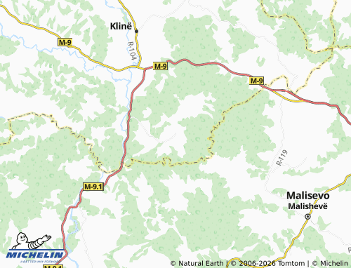 Carte MICHELIN Sferkë - ViaMichelin