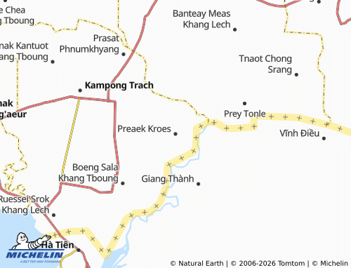 Mapa MICHELIN Preaek Kroes - ViaMichelin