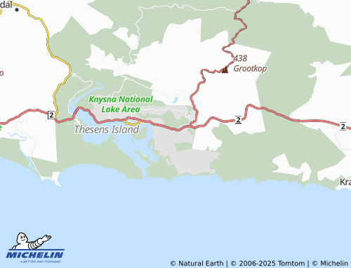 MICHELIN Hornlee map - ViaMichelin
