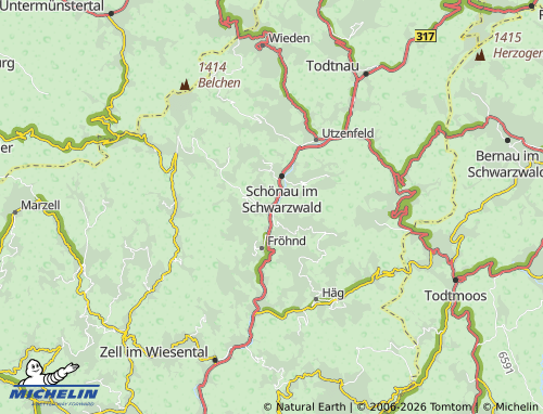 Mapa MICHELIN Wembach - ViaMichelin