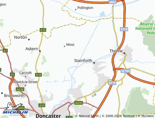 Mapa MICHELIN Braithwaite - ViaMichelin