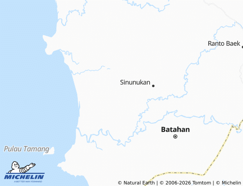 MICHELIN Pasir Putih map - ViaMichelin