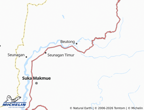 Mapa MICHELIN Blang Dalam - ViaMichelin