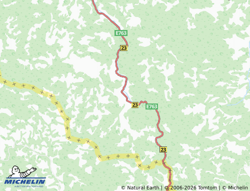 Mapa MICHELIN Brodarevo - ViaMichelin