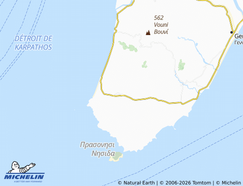 Carte MICHELIN Kattavia - ViaMichelin