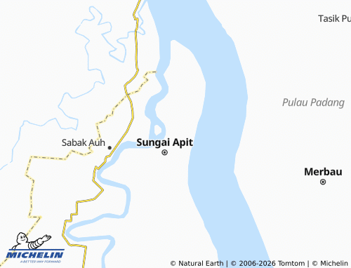 Mapa MICHELIN Teluk Batil - ViaMichelin