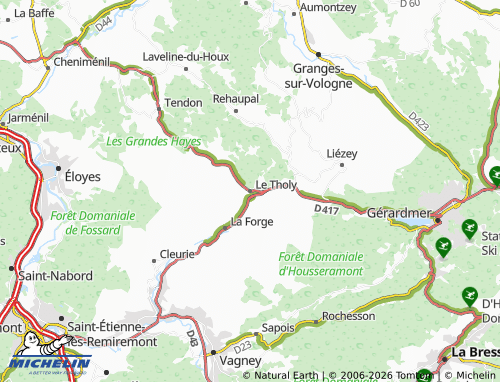 Mappa MICHELIN Le Tholy - ViaMichelin