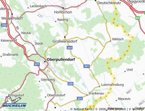 Mappa MICHELIN Nebersdorf - ViaMichelin