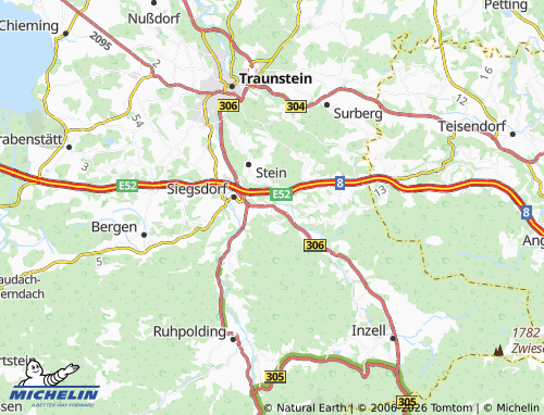 Mappa MICHELIN Molberting - ViaMichelin
