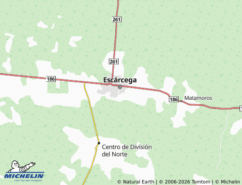 Mapa MICHELIN Emiliano Zapata - ViaMichelin
