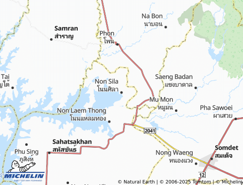 MICHELIN Non Sila map - ViaMichelin