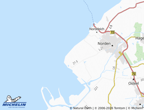 MICHELIN Westerwarf map - ViaMichelin