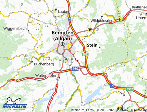 Mapa MICHELIN Miesenbach - ViaMichelin