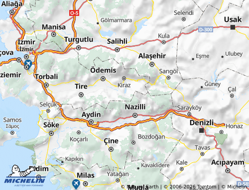 Mappa MICHELIN Beydağ - ViaMichelin