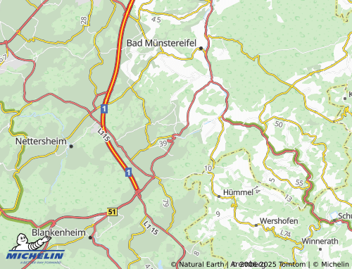 MICHELIN Holzmülheim map - ViaMichelin