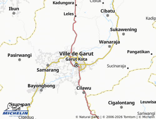 MICHELIN Haurpanggung map - ViaMichelin