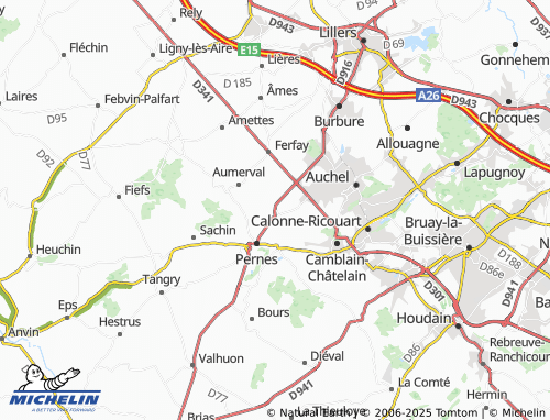 Carte MICHELIN Floringhem - ViaMichelin