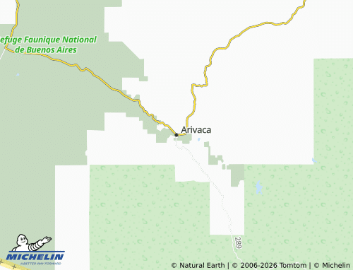 Kaart MICHELIN Arivaca - ViaMichelin