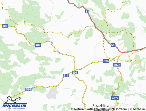 Mapa MICHELIN Lozen - ViaMichelin