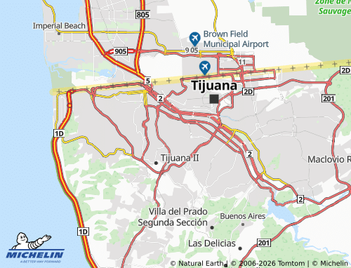 Mapa MICHELIN San Jerónimo - ViaMichelin