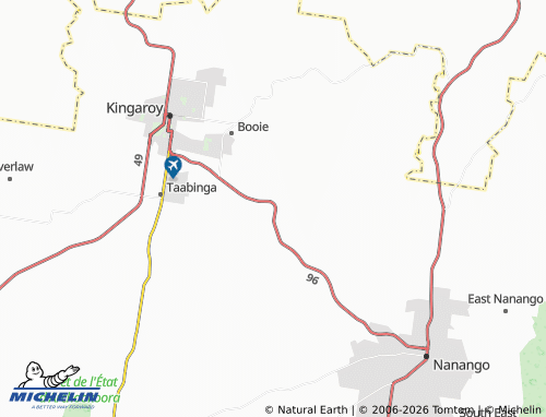 Mapa MICHELIN Coolabunia - ViaMichelin