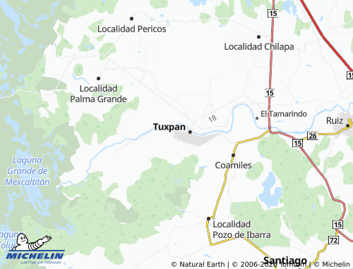 MICHELIN Juan Escutia map - ViaMichelin