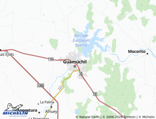 MICHELIN Niños Héroes map - ViaMichelin