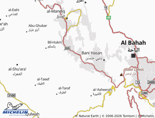 MICHELIN-Landkarte al-Safh - ViaMichelin