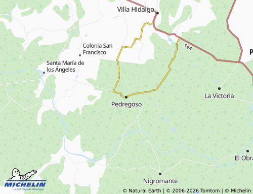 Mapa MICHELIN Pedregoso - ViaMichelin