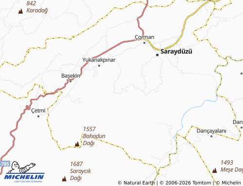 Mappa MICHELIN Avluca - ViaMichelin