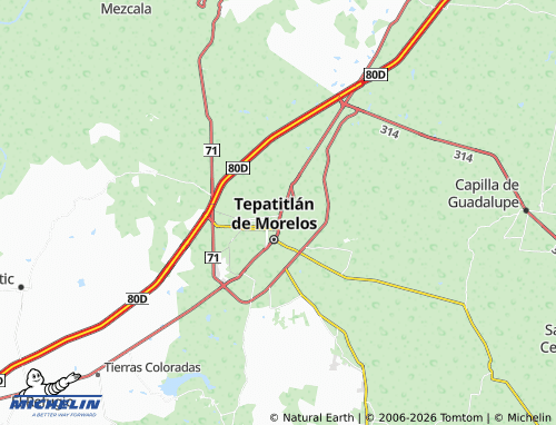 Mappa MICHELIN Fraccionamiento San Pablo - ViaMichelin