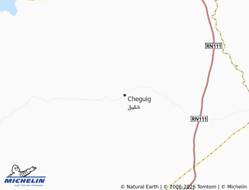 Carte MICHELIN Cheguig - ViaMichelin