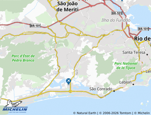 MICHELIN Pechincha map - ViaMichelin