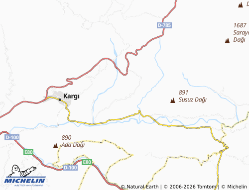 Mappa MICHELIN Örencik - ViaMichelin