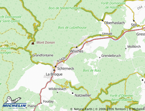 Mapa MICHELIN Russ - ViaMichelin