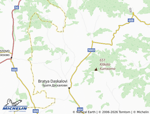 Mappa MICHELIN Markovo - ViaMichelin