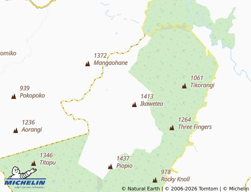 Mapa MICHELIN Kereru - ViaMichelin