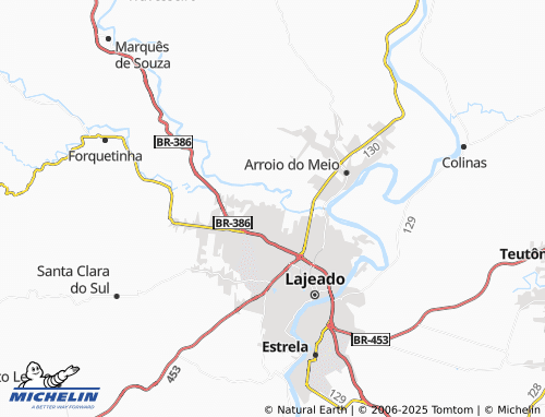 MICHELIN Igrejinha map - ViaMichelin