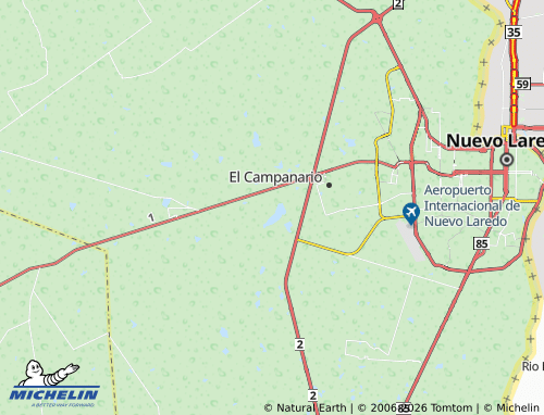 Mapa MICHELIN Morelos, El Estero - ViaMichelin