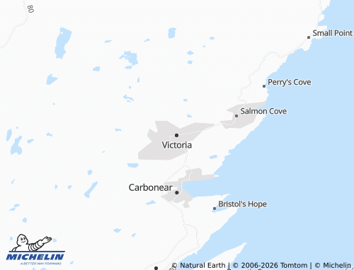 Mapa MICHELIN Victoria - ViaMichelin