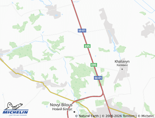 Mappa MICHELIN Riabtsi - ViaMichelin